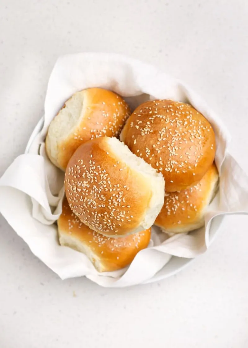 Homemade Hamburger Buns