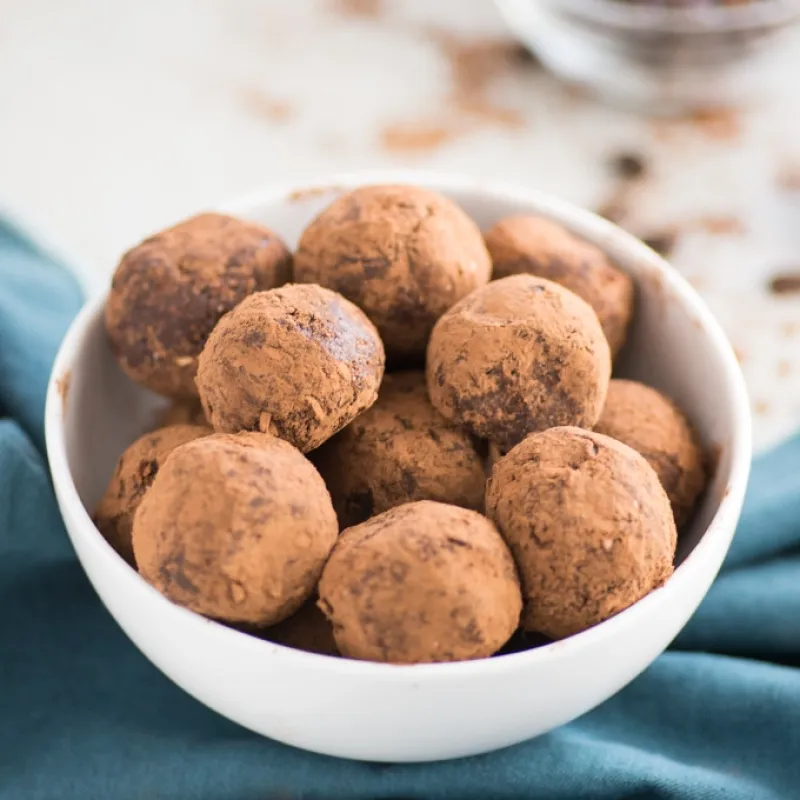 Peanut Butter Mocha Energy Bites