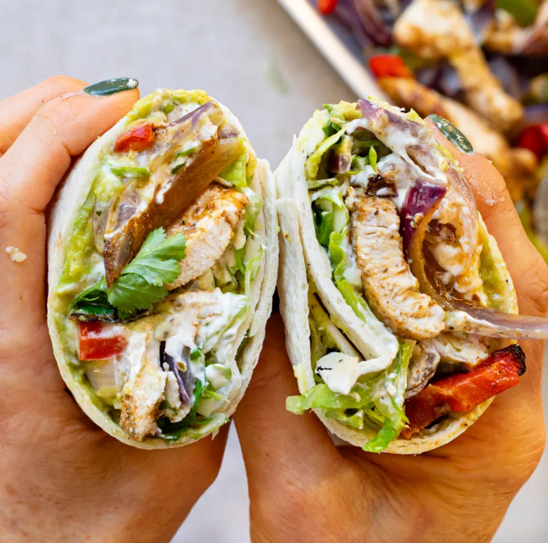 Easy Chicken Fajita Traybake