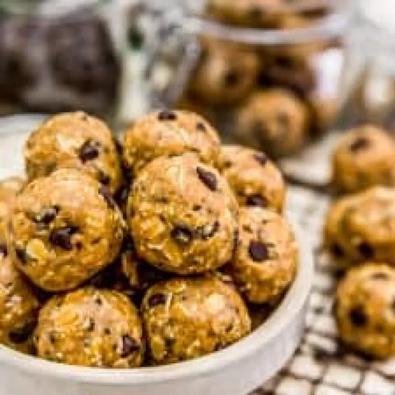 Vegan No-Bake Lactation Cookies