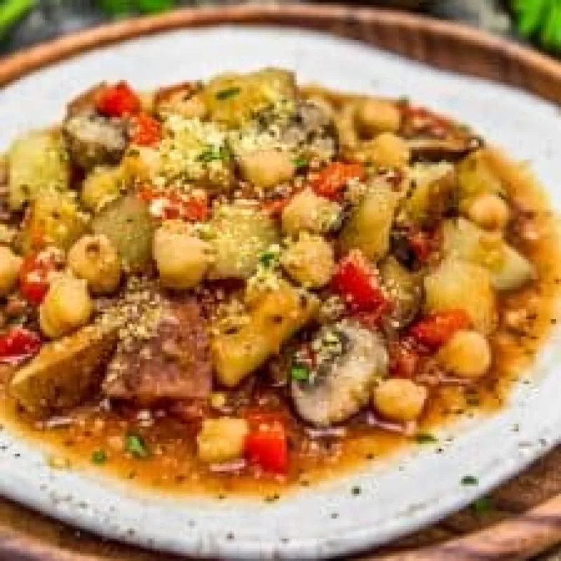 Chickpea Potato Cacciatore