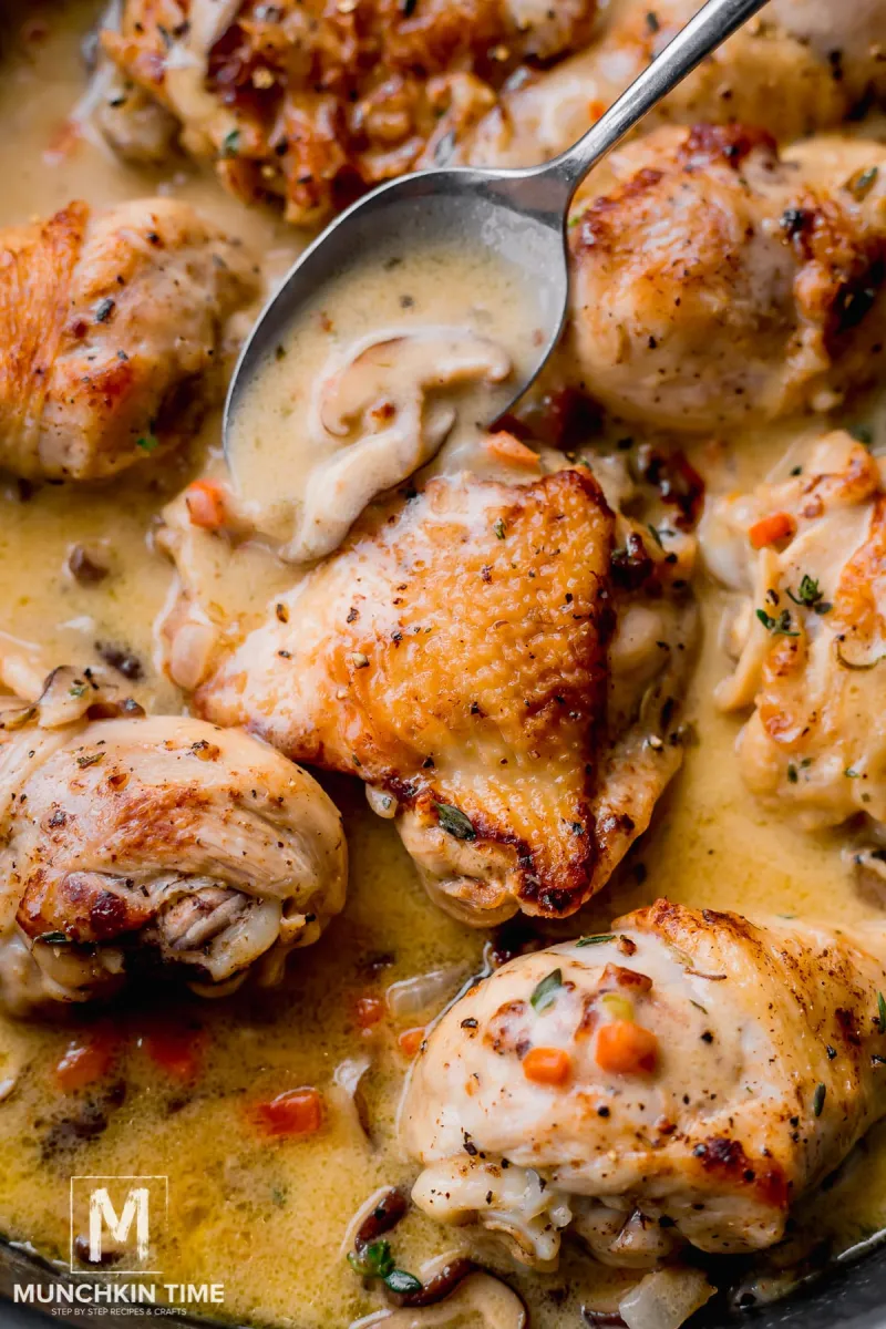 Chicken Fricassée 