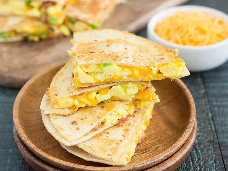 Easy Breakfast Quesadillas