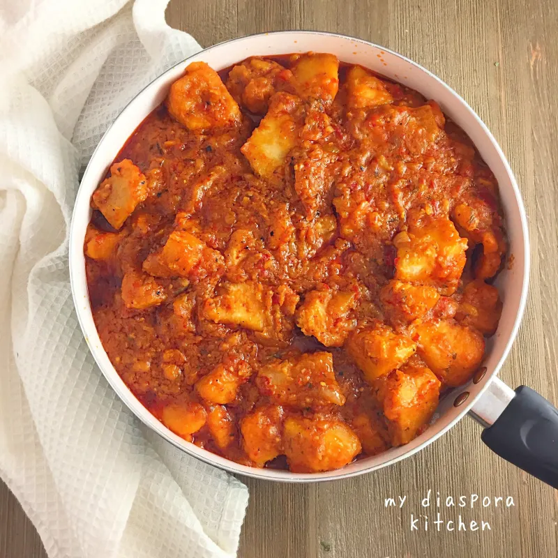 Quick and Yummy Yam porridge (Asaro)