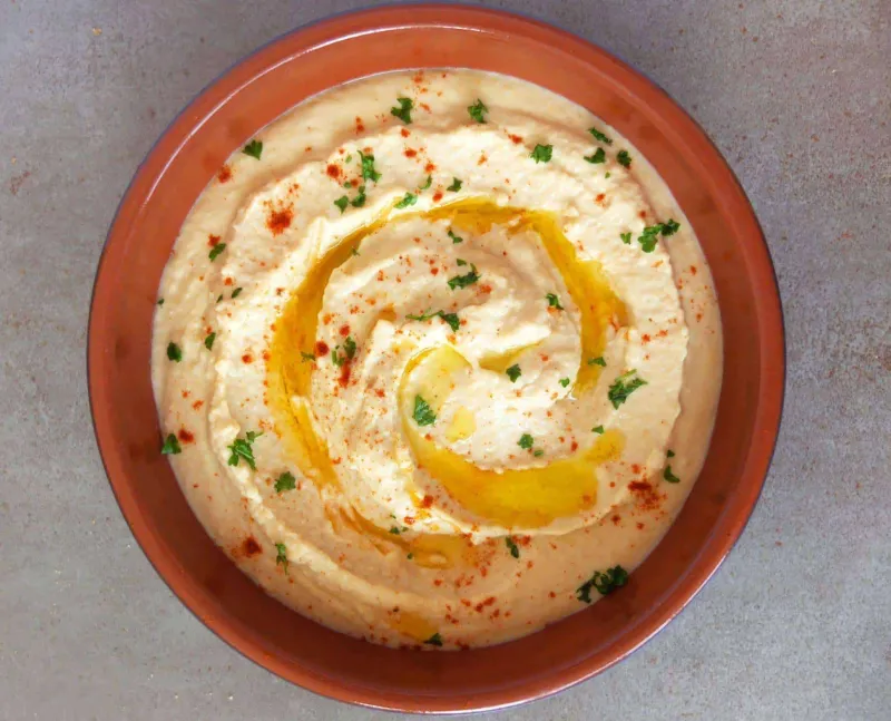 Lebanese hummus recipe from canned chickpeas