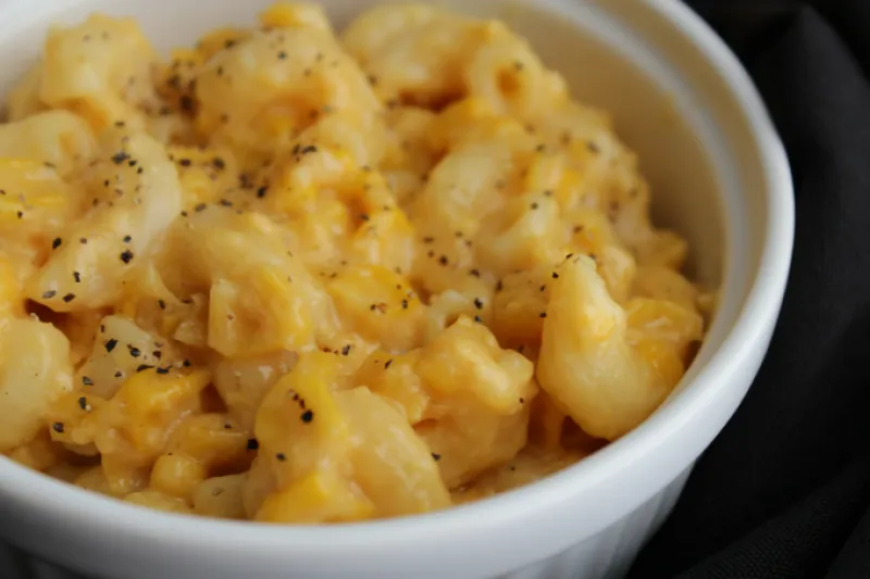 Macaroni Cheese Corn Bake