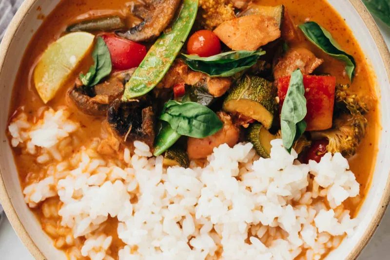 Instant Pot Thai Chicken Curry