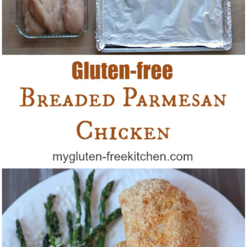 Gluten-free Breaded Parmesan Chicken