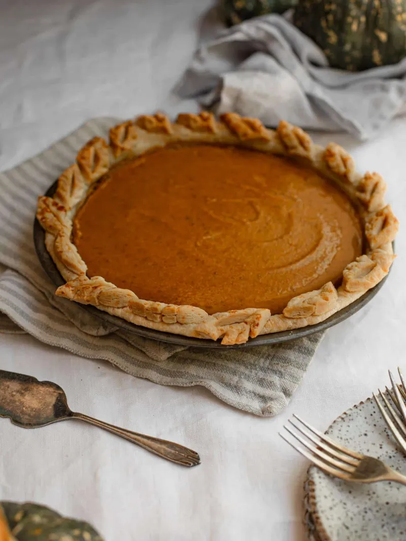Vegan Pumpkin Pie Recipe