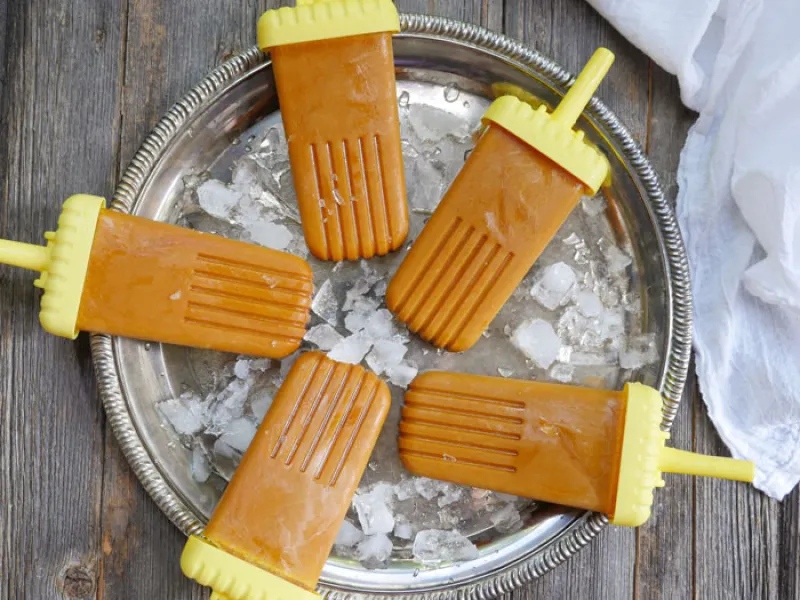 Golden Milk Popsicles