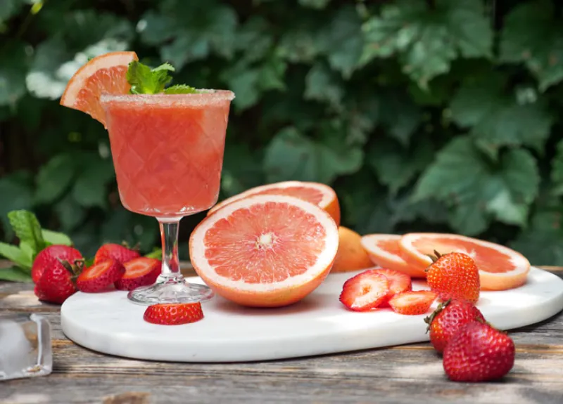 Strawberry Grapefruit Punch