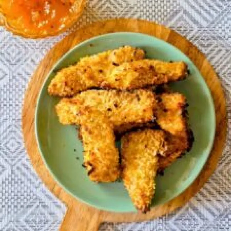 Coconut Chicken Tenders with Sweet Chili Dipping Sauce