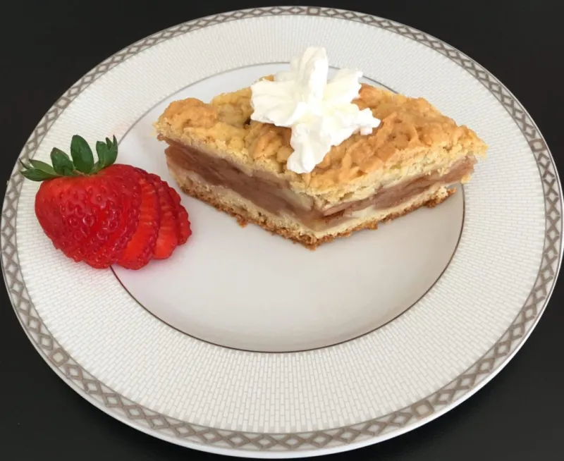 Apple Pie in Shortcrust Pastry / Placek z Jablkami na Kruchym Ciescie