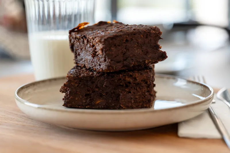 Healthy Sweet Potato Brownies