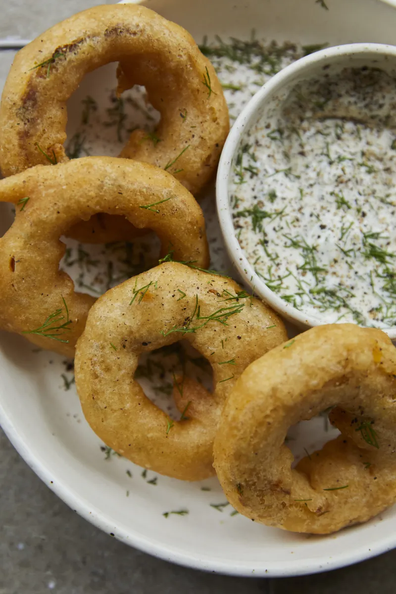 Fried Delicata Rings