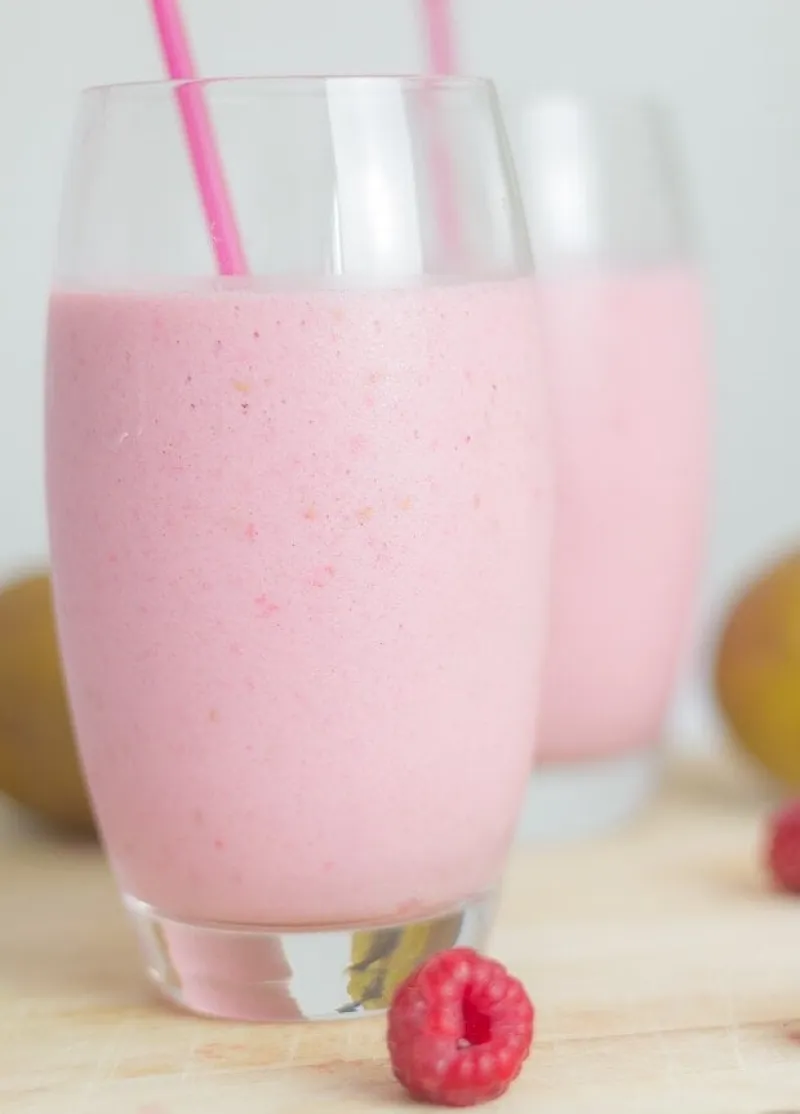 Raspberry and Pear Smoothie