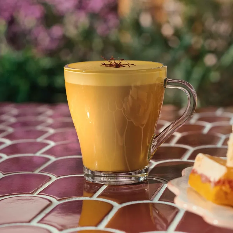 Saffron Latte
