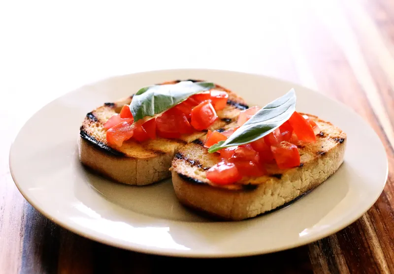 Bruschetta con pomodoro