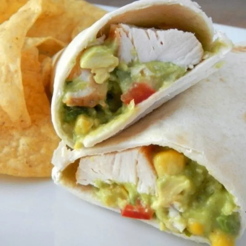 Chicken & Avocado Wraps