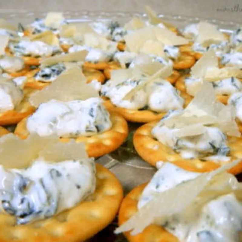 Spinach Parmesean Bites