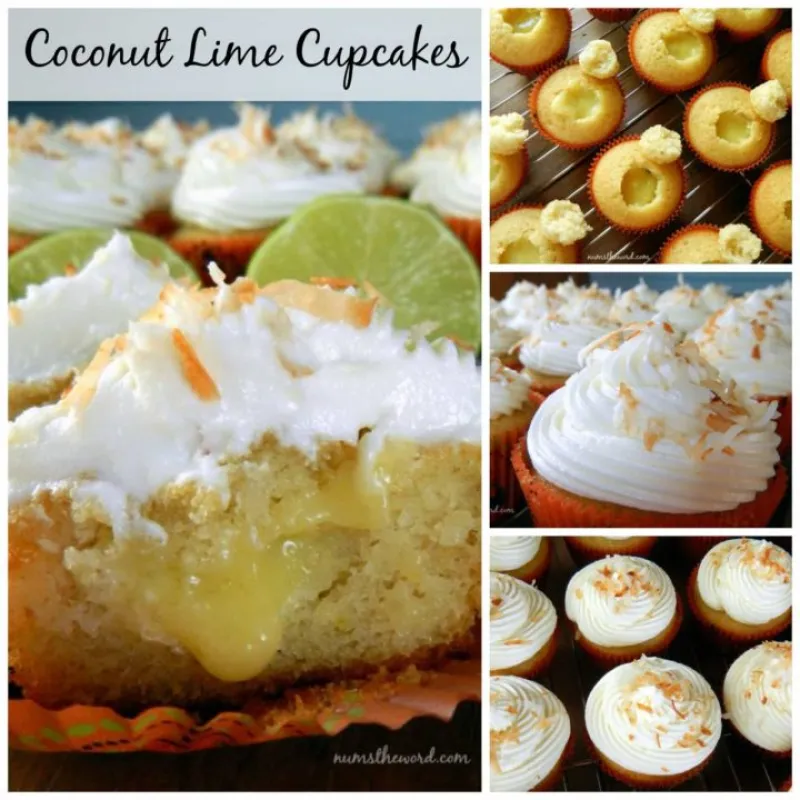 Coconut-Lime Cupcakes