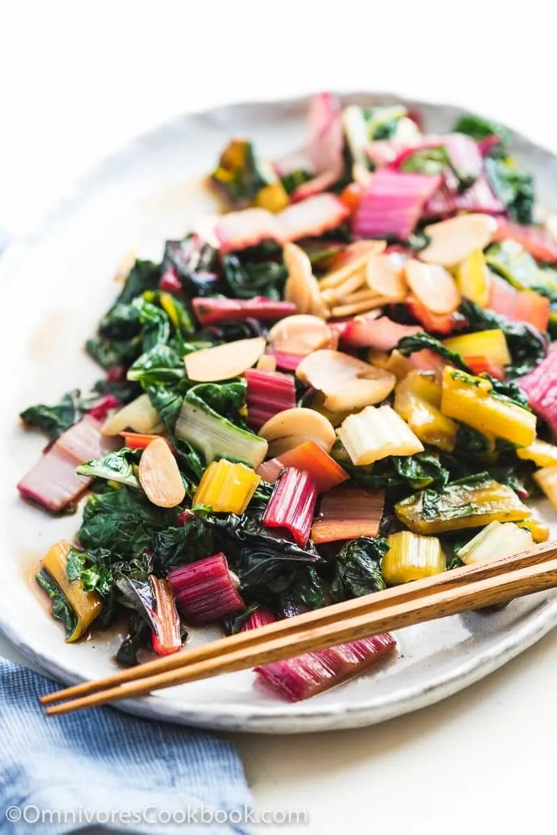 Easy Swiss Chard Stir Fry