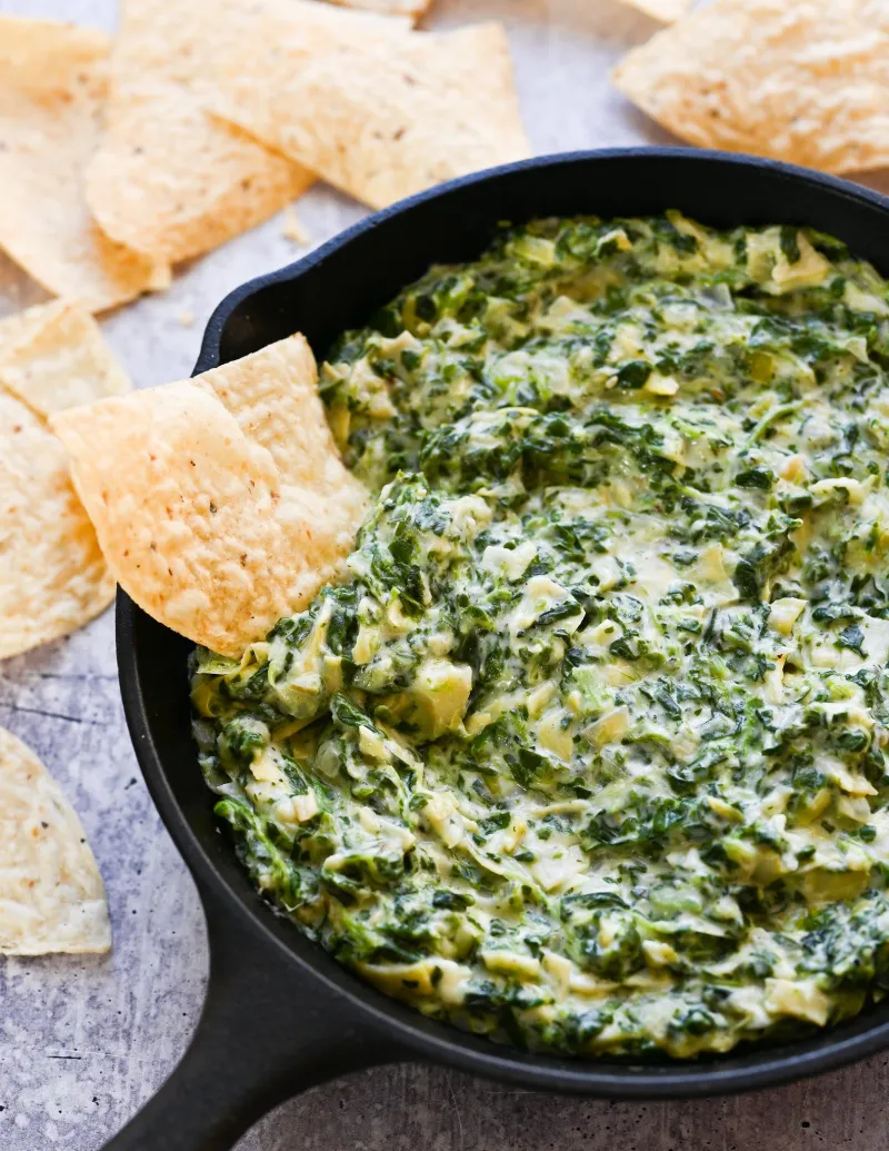 Spinach Artichoke Dip (Restaurant-Style)