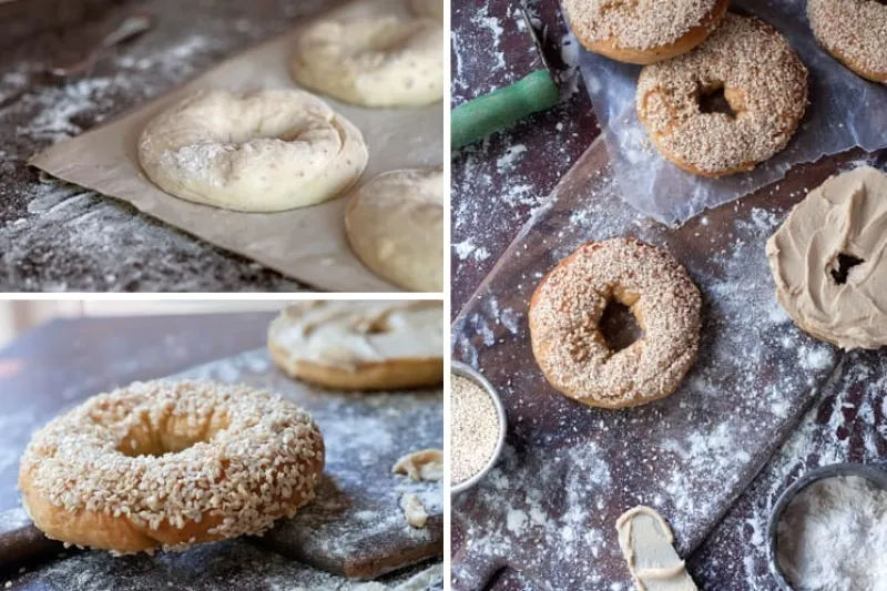 Old-Fashioned Montreal-Style Bagels [Vegan]