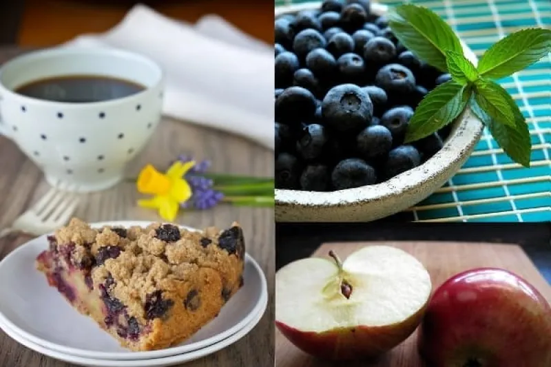 Blueberry Apple Pie Cake [Vegan, Gluten-Free]