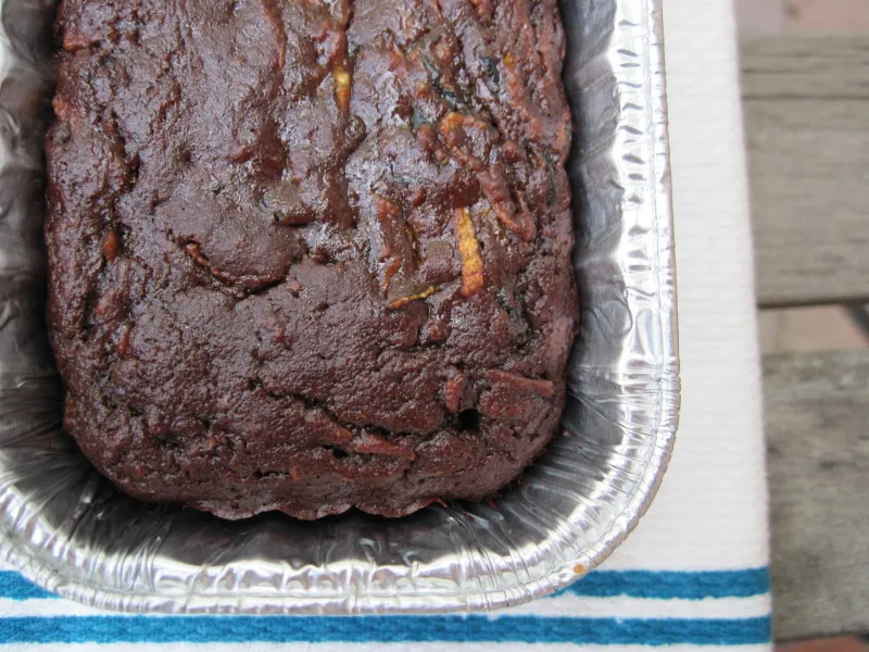 Moist Chocolate Zucchini Bread (nut free)