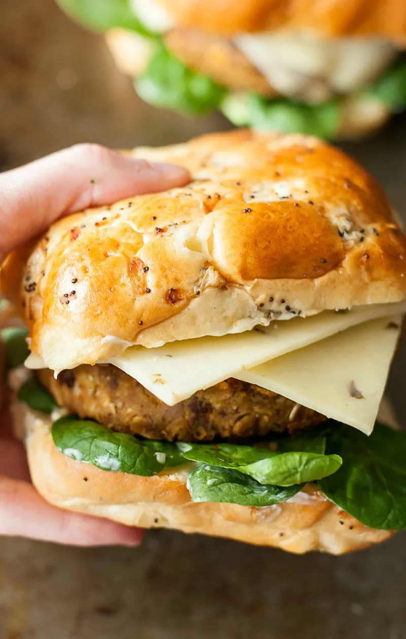 Butternut Black Bean Burgers