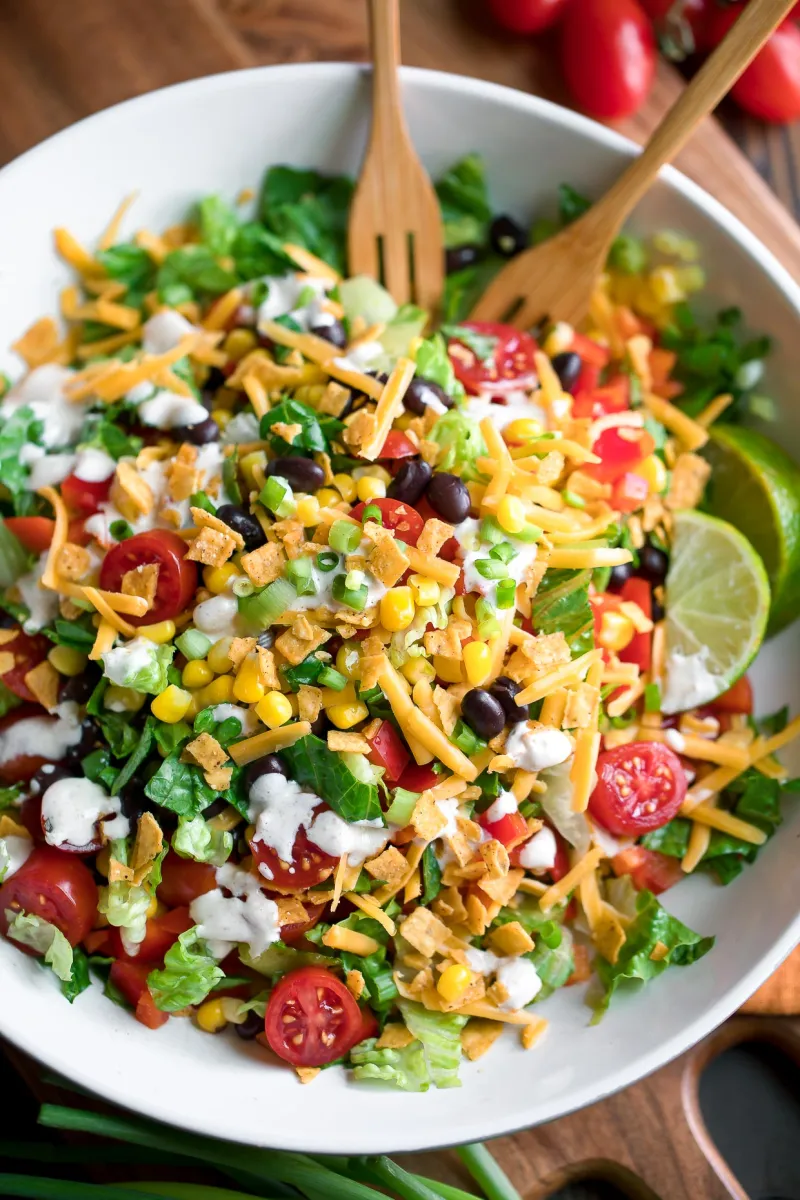Black Bean Taco Salad