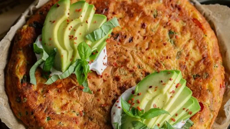 Simple Chickpea Frittata