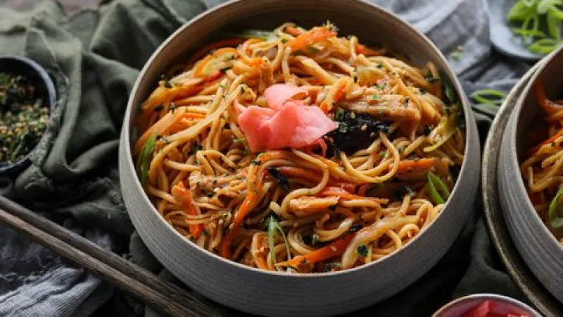 Vegan Yakisoba