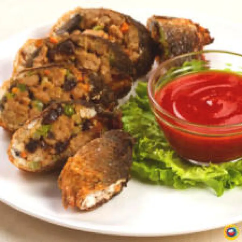 Relyenong Bangus Recipe (Bangus Relleno)