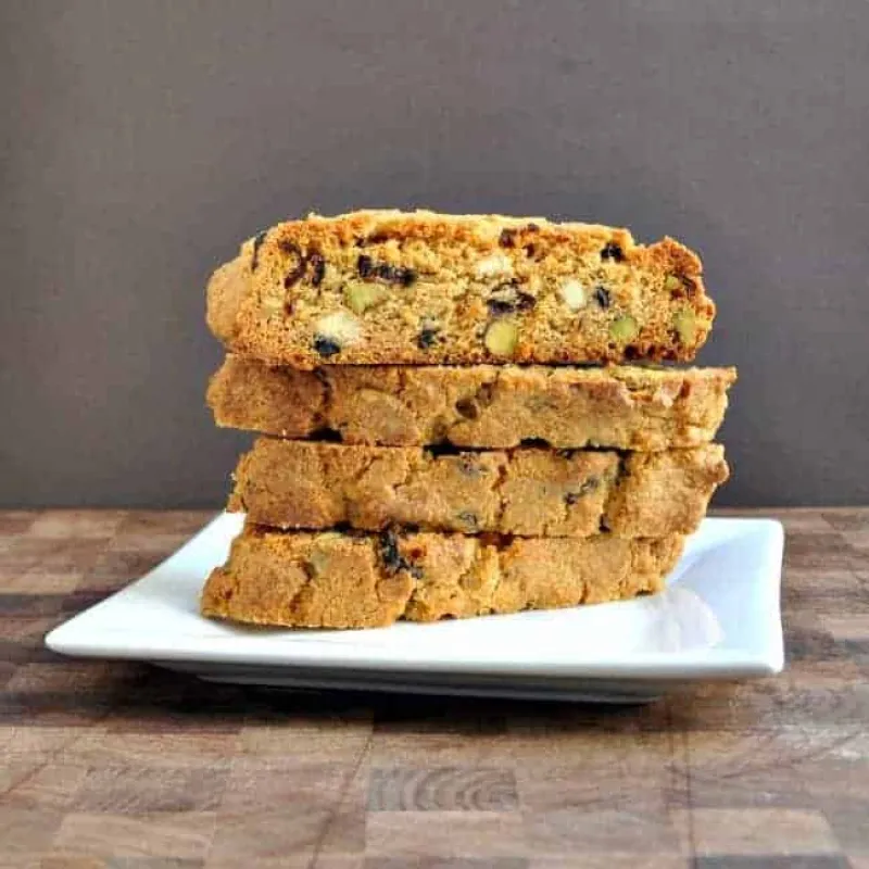 Cranberry Pistachio Biscotti
