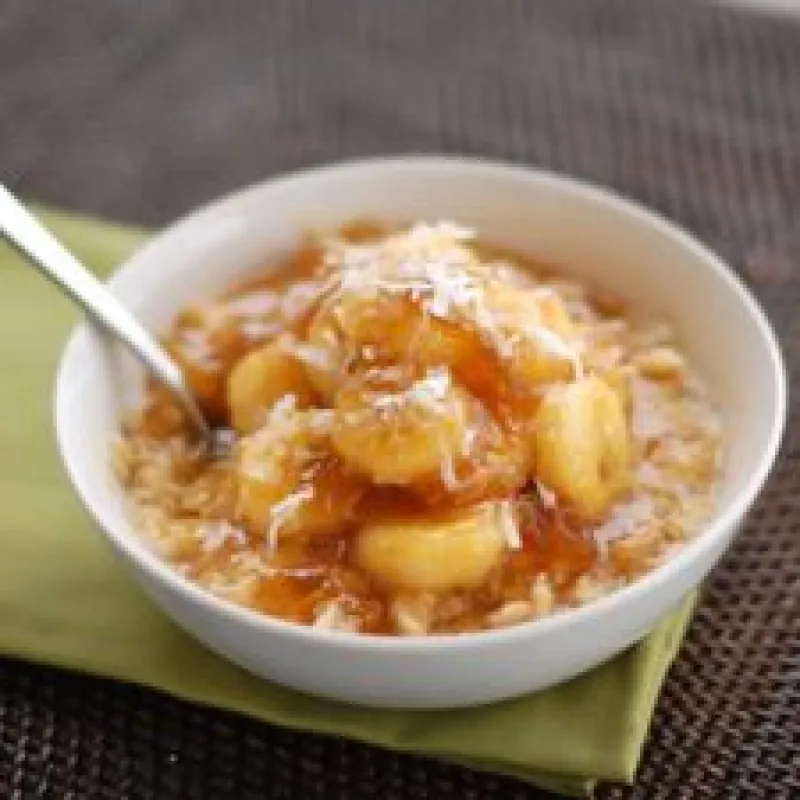 Caramelized Banana and Fig Oatmeal