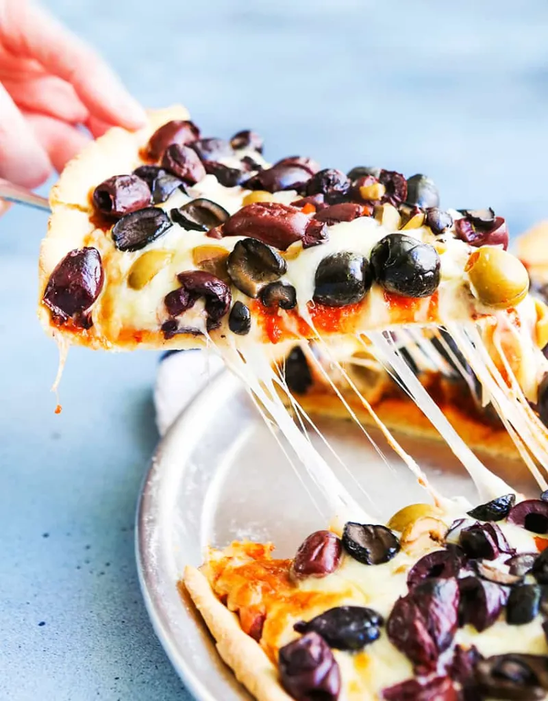 Loaded Olive Pizza Recipe
