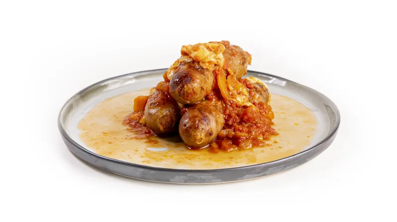 Grilled Dutch Oven Sausage