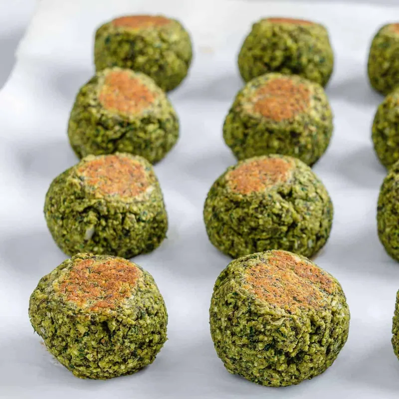 Easy Mushroom Red Lentil Meatballs