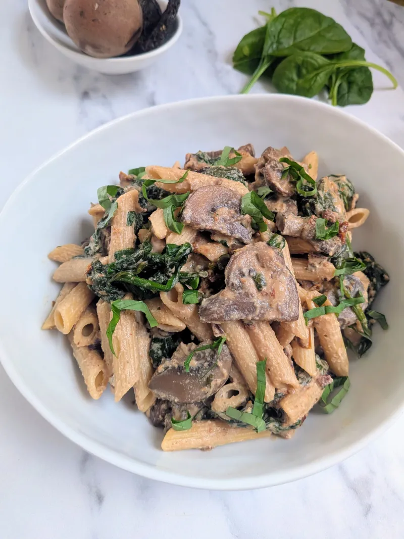 Creamy Vegan Sun-Dried Tomato Pasta
