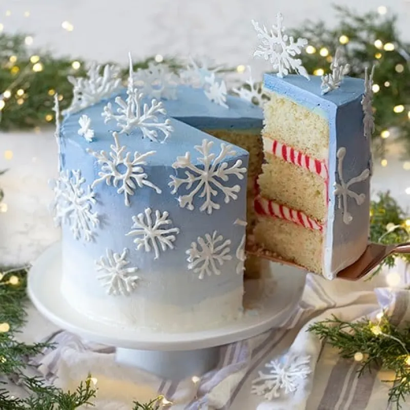 Snowflake Cake
