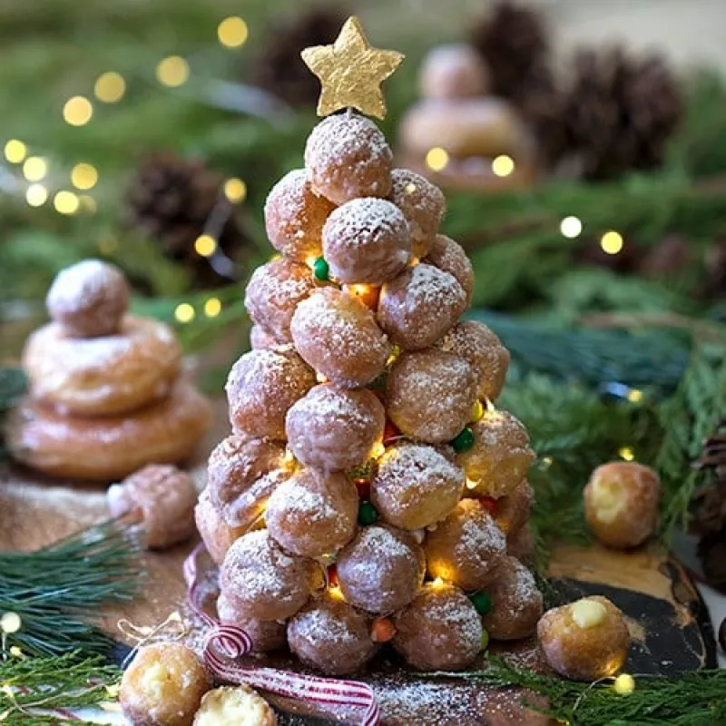 Doughnut Croquembouche
