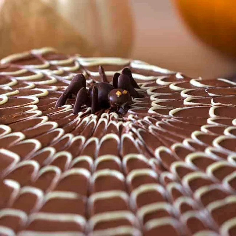 Spider Web Cake