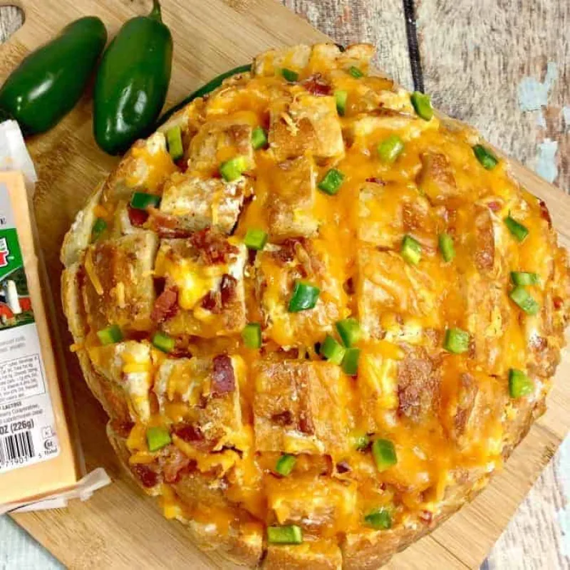 Cheesy Pull Apart Bread