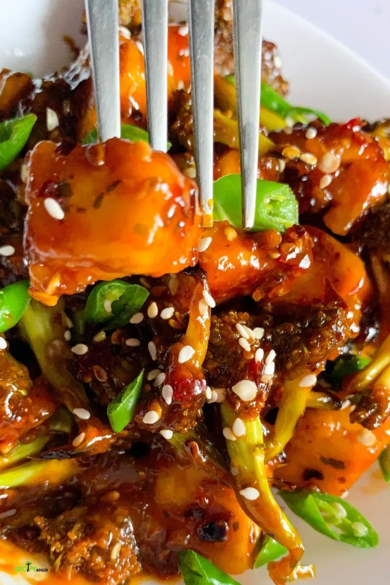 Chinese Broccoli Tofu Stir Fry