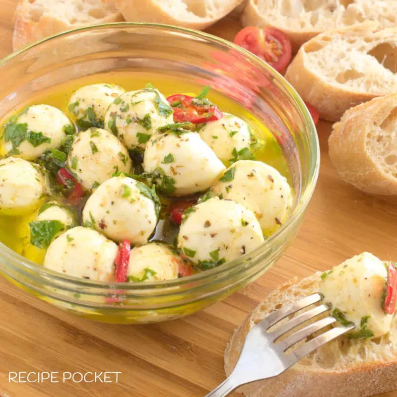 Marinated Mozzarella Balls