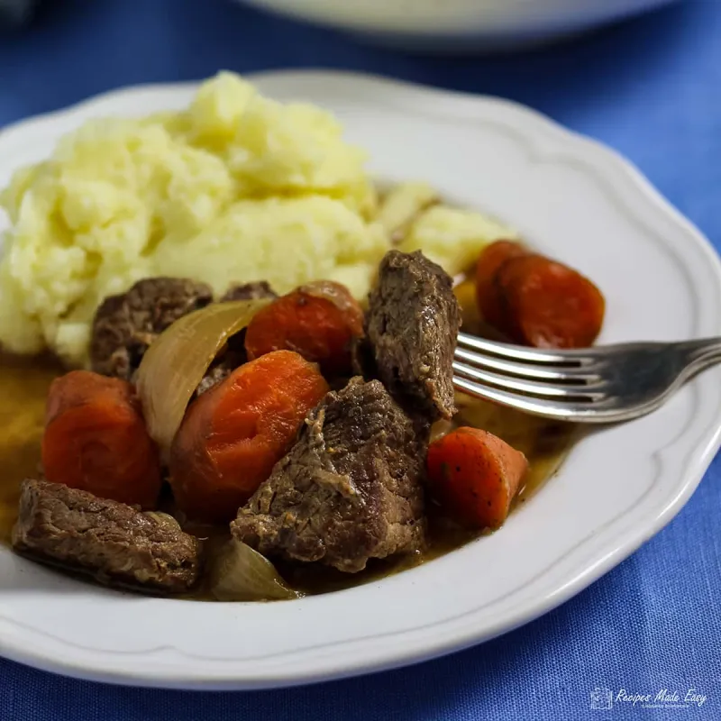 Beef Stew and Carrots