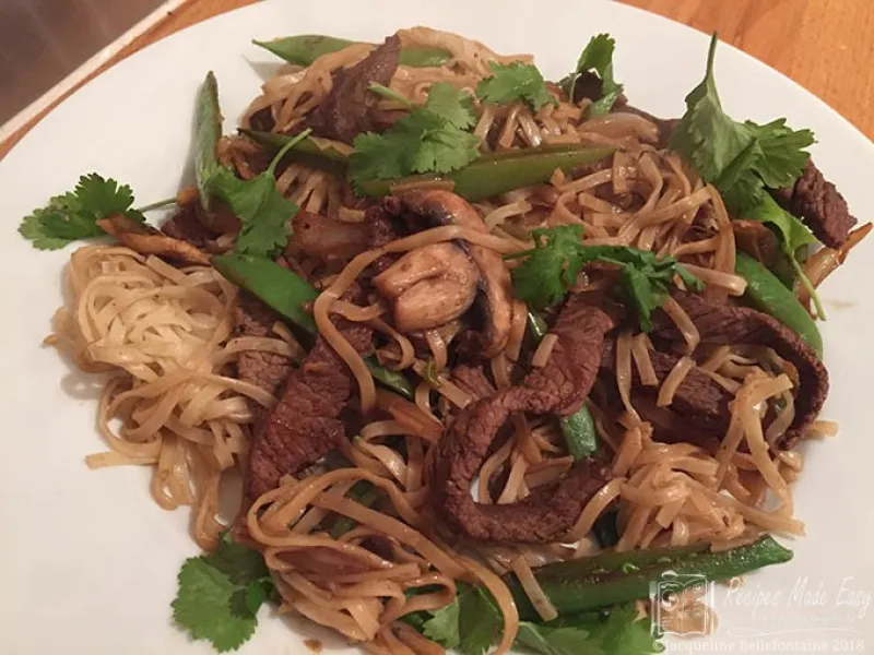 Easy beef stir fry