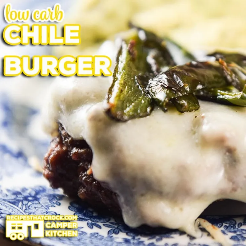 Low Carb Chile Burgers
